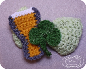 Pilsner St. Paddy's Day Bow by Divine Debris